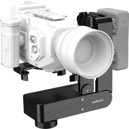 Edelkrone Headplus Pro EDL-HP Motorized Pan & Tilt Head with optional Focus Add-on. Includes smart object tracking with auto focusing + wireless connectivity with edelkrone motorized Sliders and Dollies.