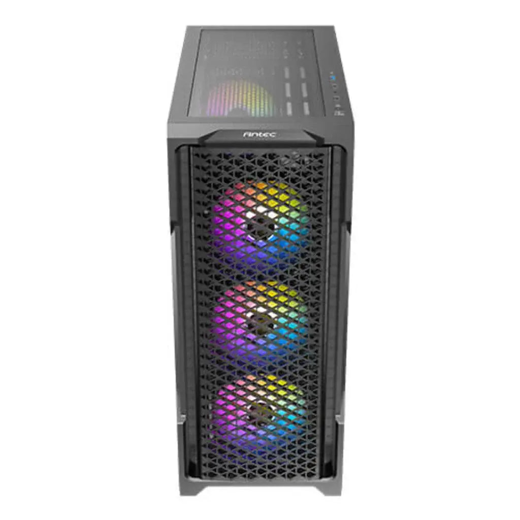 Antec AX90 Tempered Glass Side Panel ATX Mid Tower Gaming Cabinet - Black