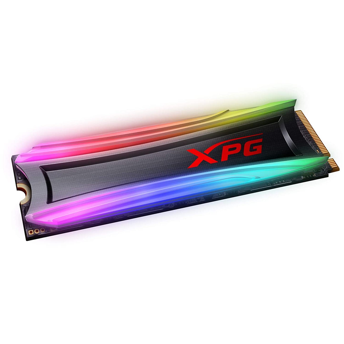 Adata SSD XPG S40G 512GB RGB 3D NAND PCIe Gen3x4 NVMe 1.3 M.2 2280 Internal SSD AS40G-512GT-C
