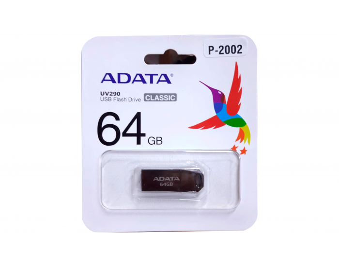 ADATA PENDRIVE 64GB 2.0 METAL UV290 UV290 64GB