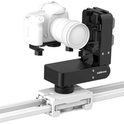 Edelkrone Headplus EDL-HMM Motorized Pan & Tilt Head with optional Focus Add-on. Includes smart object tracking with auto focusing + wireless connectivity with edelkrone motorized Sliders and Dollies.