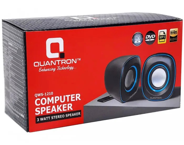 Quantron QWS-1210 Wired Mini Speaker