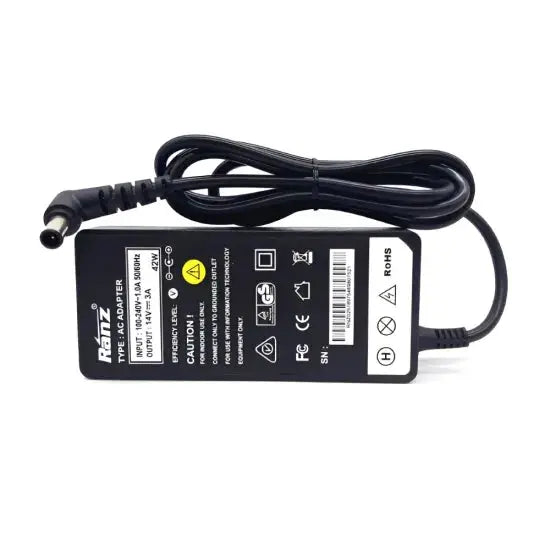 Ranz Power Adapter 14V | 3A for LED Without Power Cable Led Pin