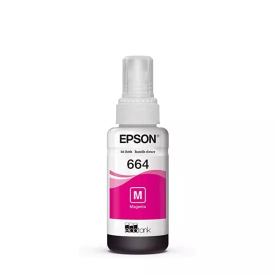 Epson 664 Magenta Genuine Inkjet Ink Bottle 70ml