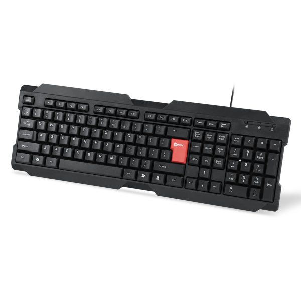 Enter Wired Keyboard And Mouse Combo E-C350U