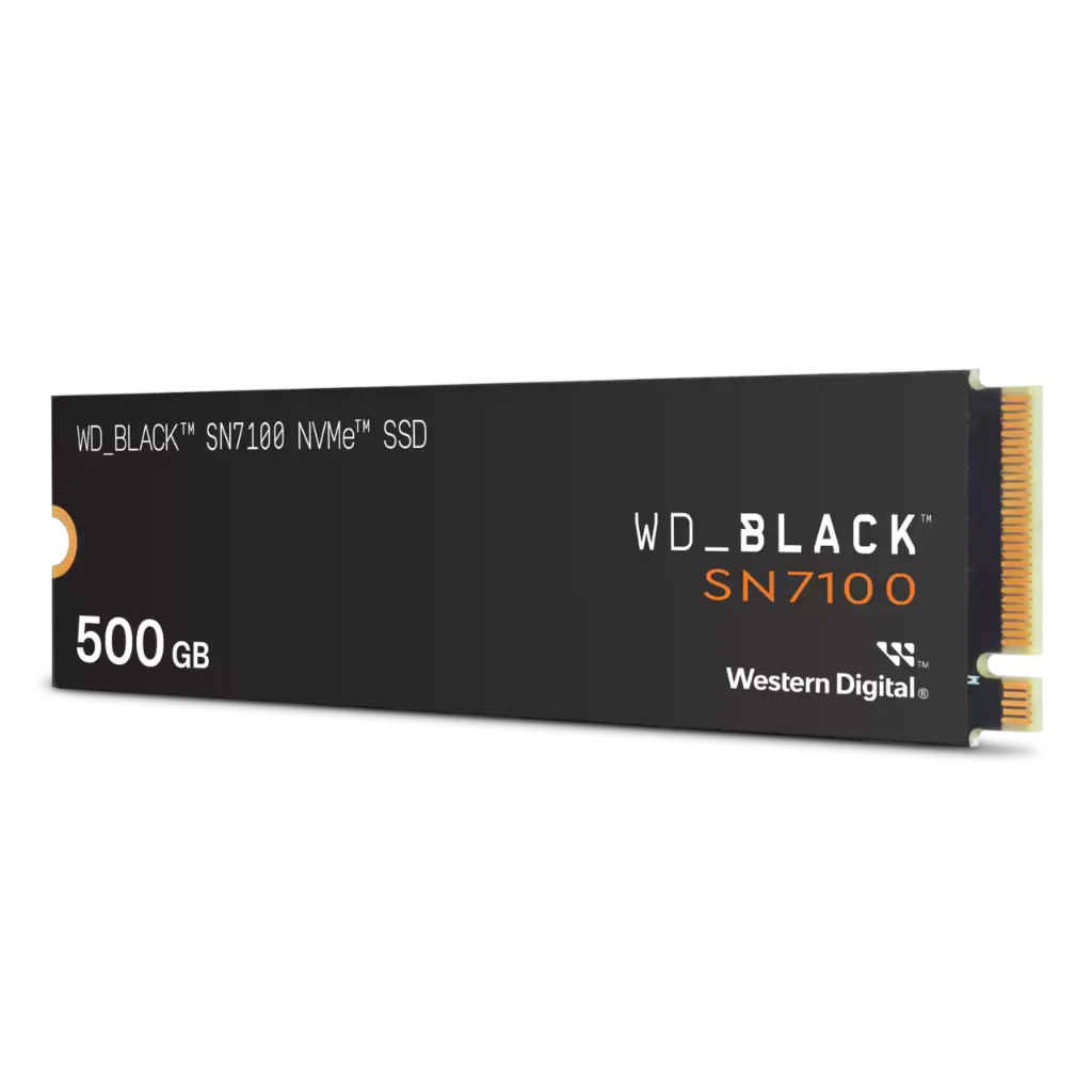 Western Digital Black SN7100 500GB M.2 NVMe PCIe Gen4 Internal Solid-State Drive