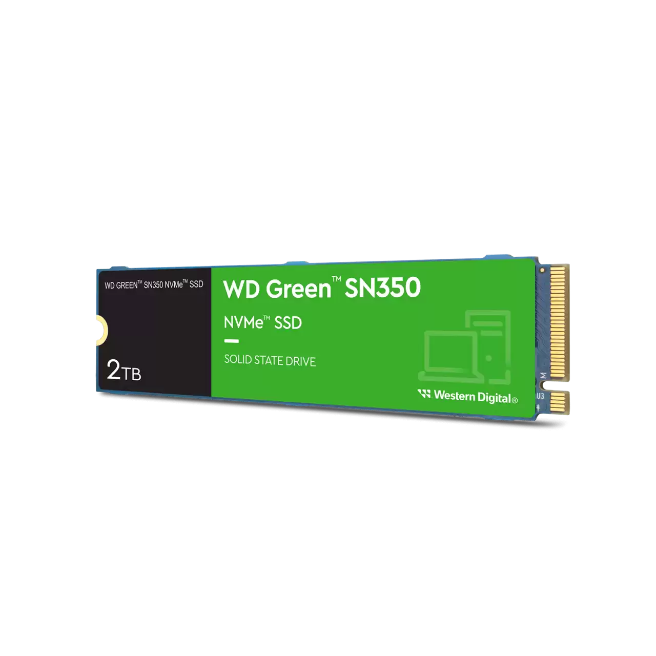 Western Digital WD Green SN350 NVMe 2TB M.2 2280 Internal Solid State Drive