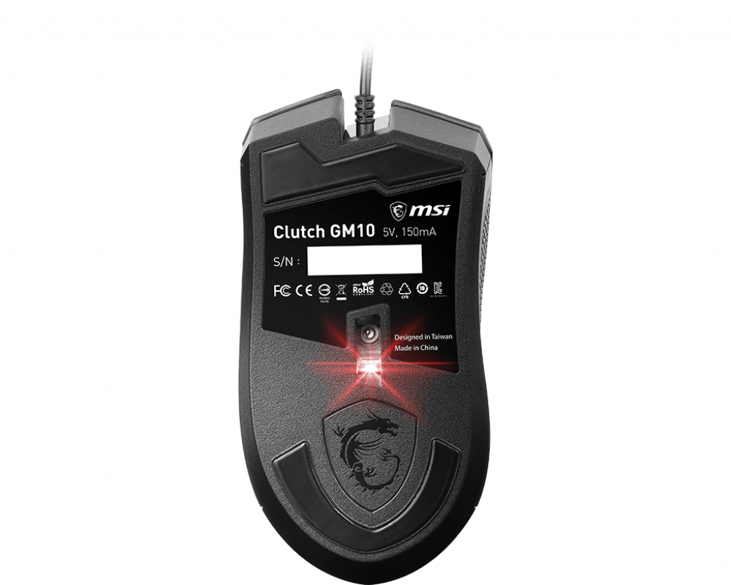 Msi Wired Gaming Mouse CLUTCH GM10