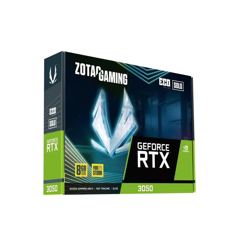 ZOTAC Gaming GeForce RTX 3050 ECO Solo 8GB GDDR6 Graphics Card