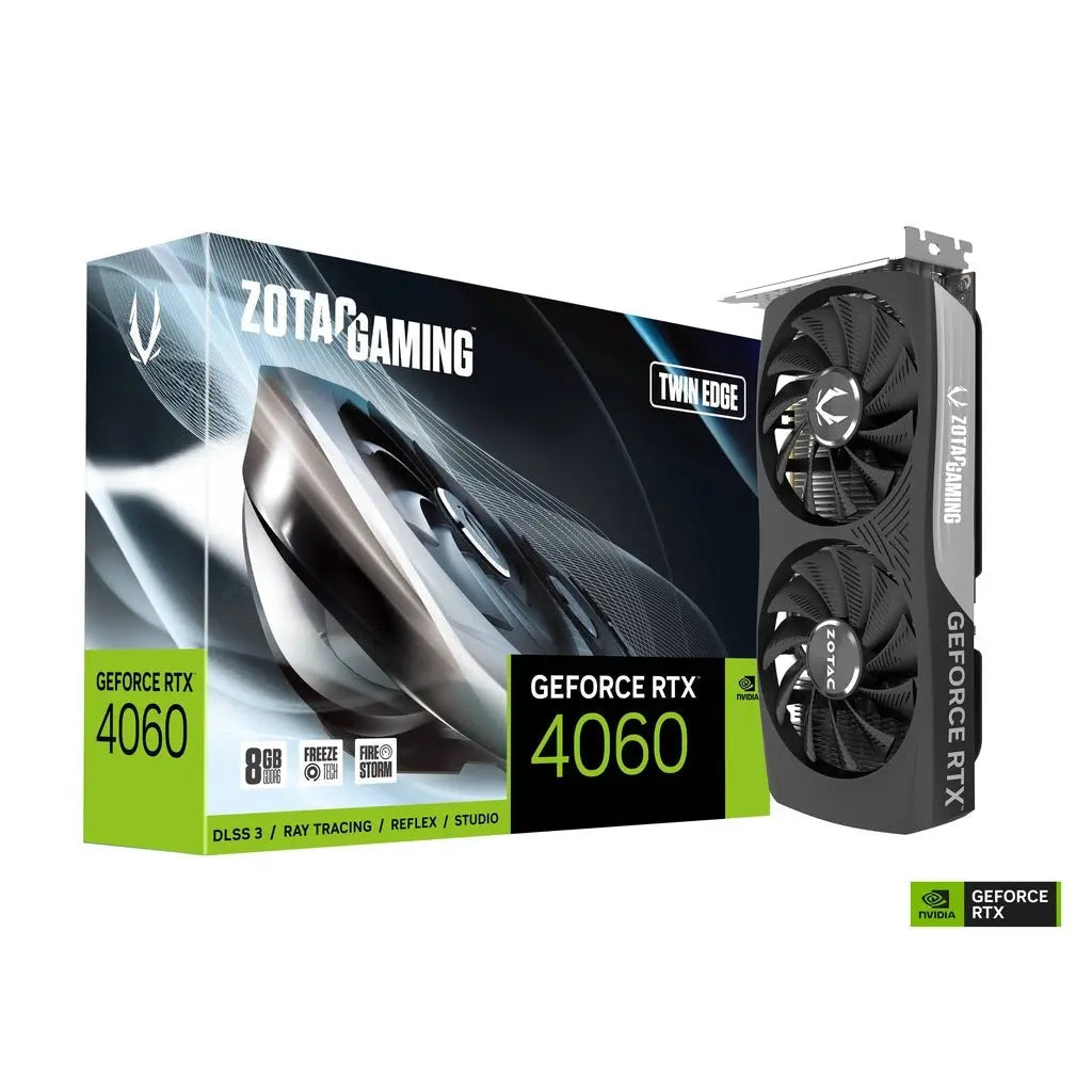 ZOTAC GAMING GeForce RTX 4060 8GB Twin Edge Graphics Card