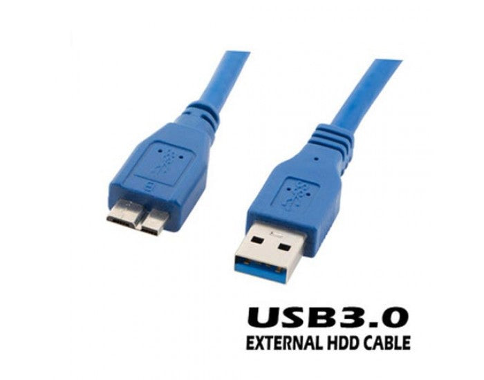 RANZ HDD CABLE FOR EXTERNAL HARD DISK USB 3.0 1M
