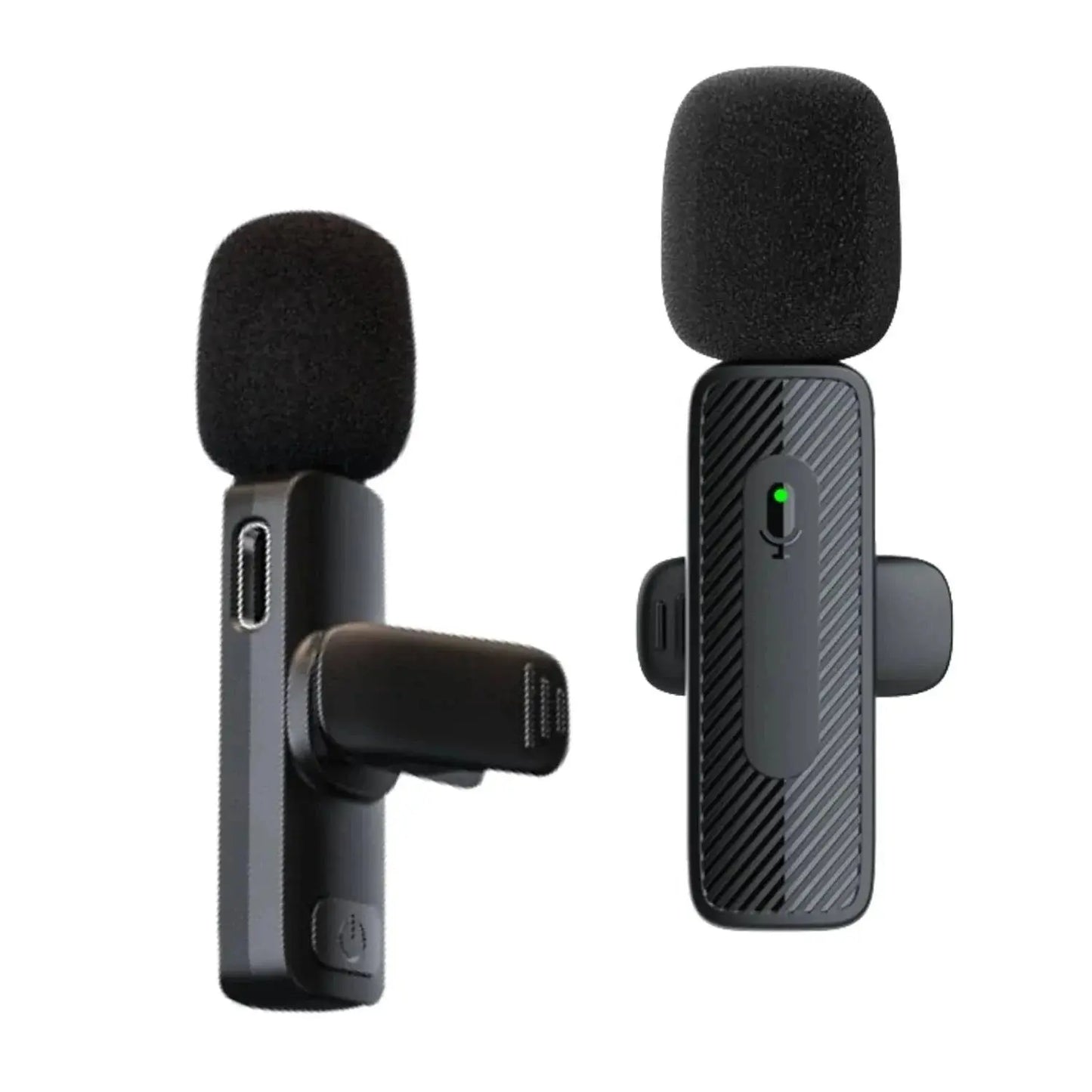 Digitek DWM-006 PRO Wireless Microphone & Receiver with Type-C Connector, 2.4GHz Frequency, 4Hr Battery, 20m Range, For Android Phone
