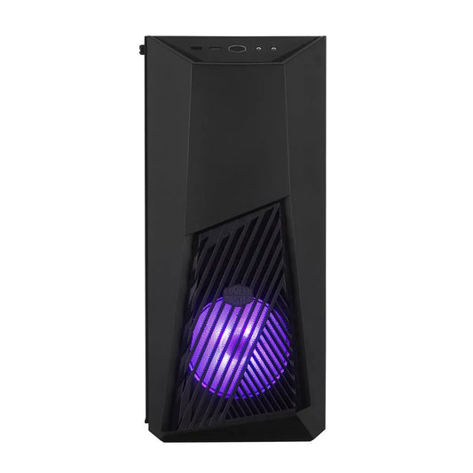 Cooler Master K501L RGB V2 Mid Tower Gaming Case with Pre-Installed RGB Fan PSU Shroud and Tempered Glass Side Panel