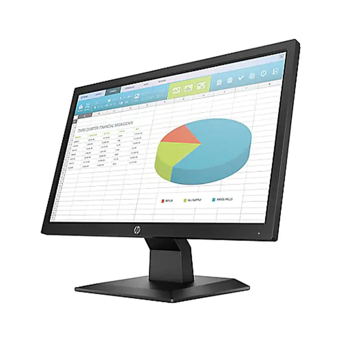HP P204v 19.5 Inch HD Plus LED Anti-Glare Adjustable Computer Monitor with Vesa Mount Support My Store