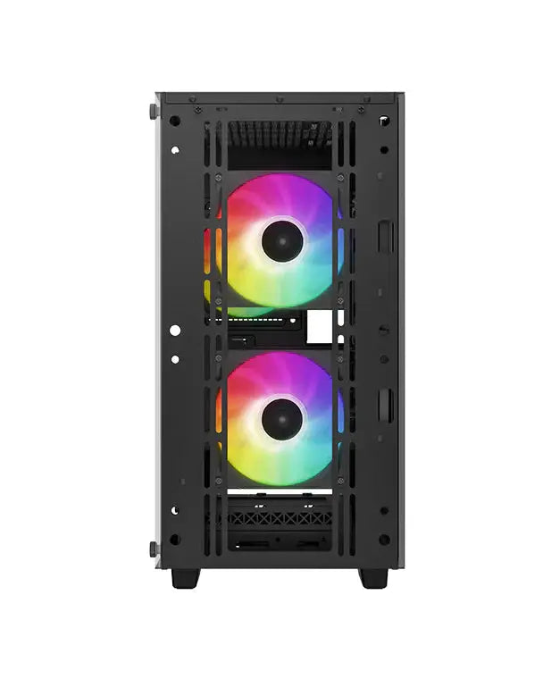 Deepcool CC360 ARGB Tempered Glass Side Panel M-ATX Tower Cabinet - Black