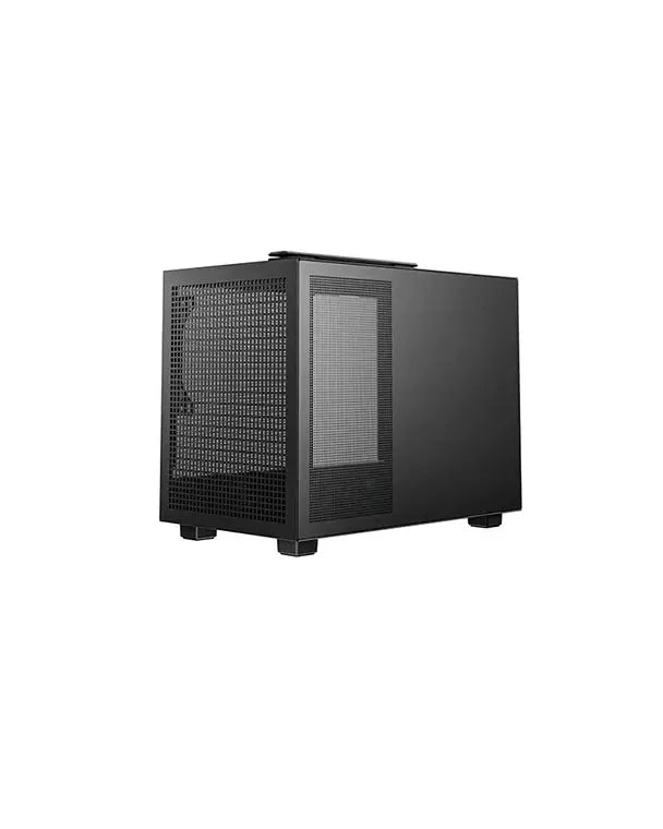 DeepCool CH160 Portable High Airflow Mini-ITX Computer Case Mini-Tower Gaming Cabinet - Black