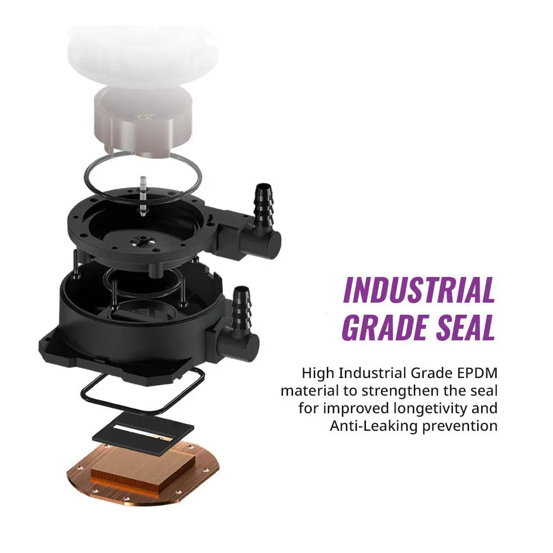 Cooler Master MasterLiquid ML240L 240mm RGB V2 CPU Liquid Cooler with Dual SickleFlow Silent Fan