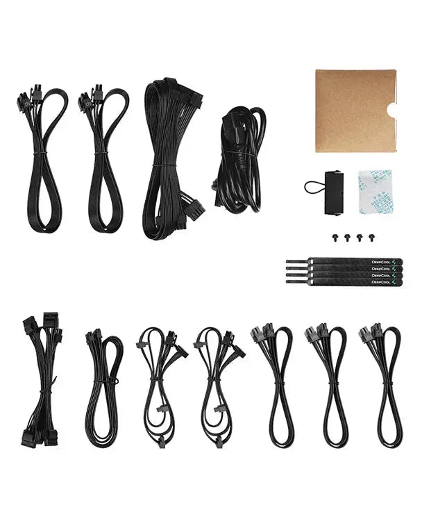 Deepcool PX850G 850 Watt 80 Plus Gold Certification ATX 3.0 Fully Modular Power Supply Unit - Black