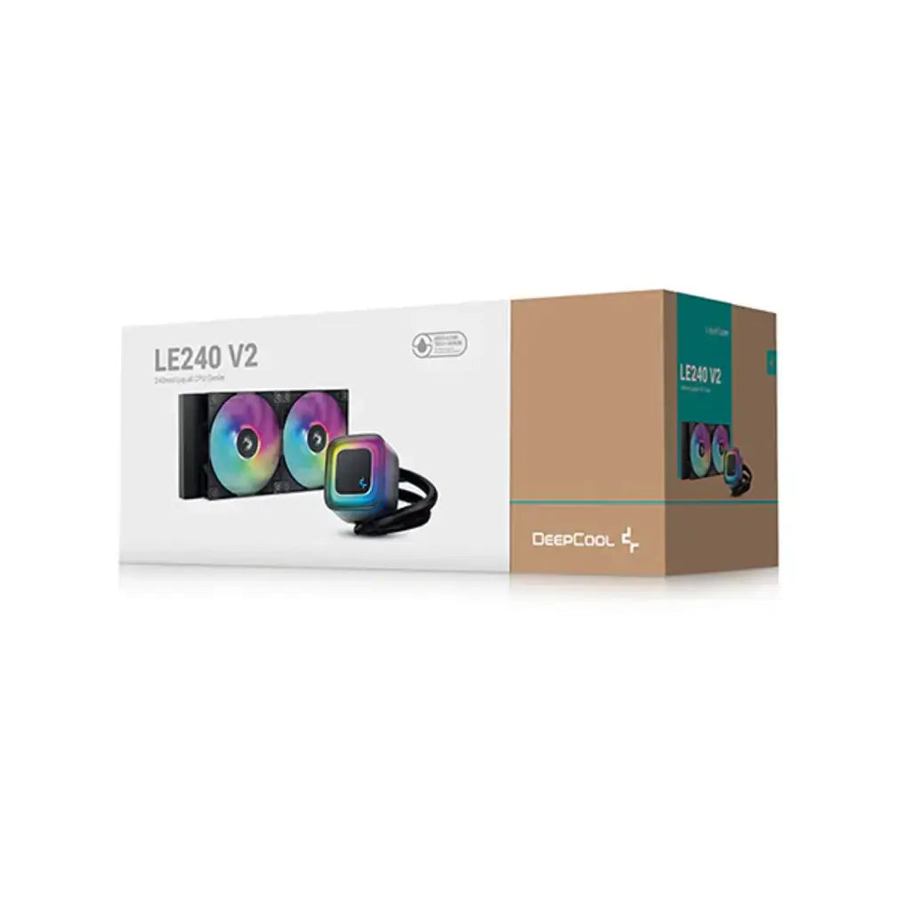 DeepCool LE240 V2 240mm A-RGB AIO CPU Liquid Cooler