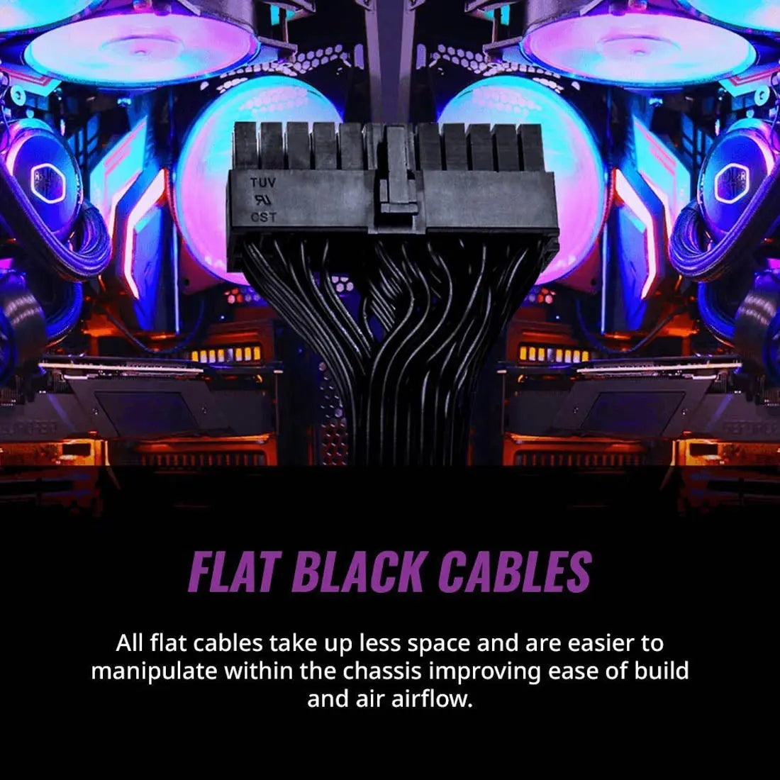 Cooler Master MWE Bronze 650 V3 650W ATX Non Modular Power Supply Unit - Black