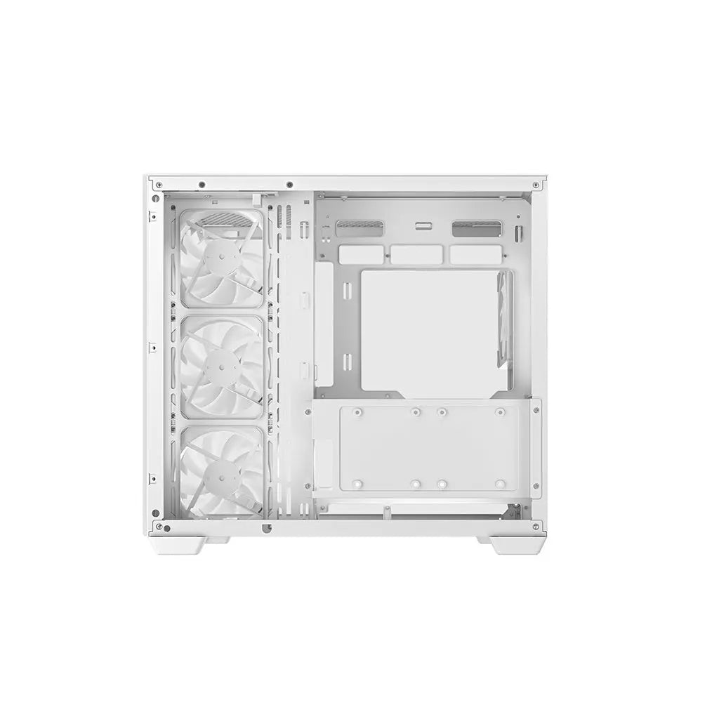 DeepCool CG530 4F Tempered Glass ATX Mid Tower Cabinet-White