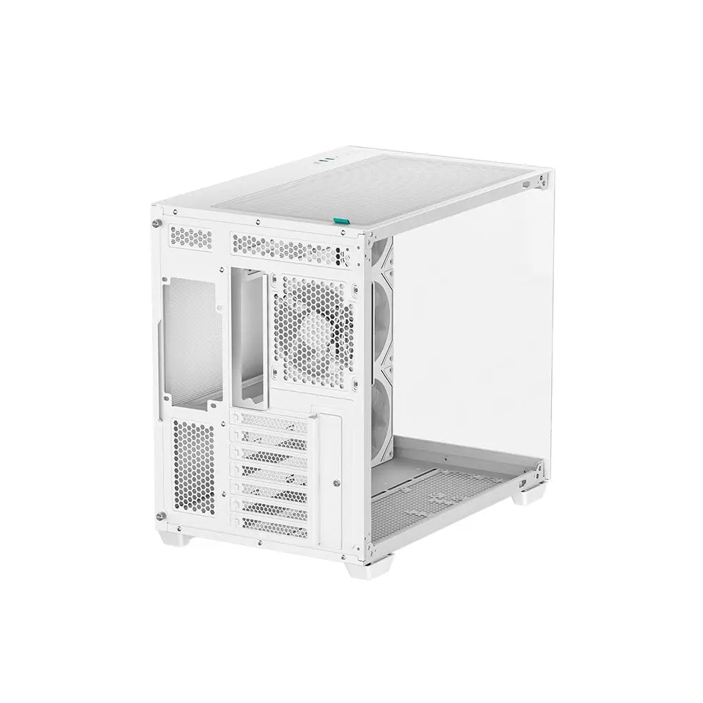 DeepCool CG530 4F Tempered Glass ATX Mid Tower Cabinet-White