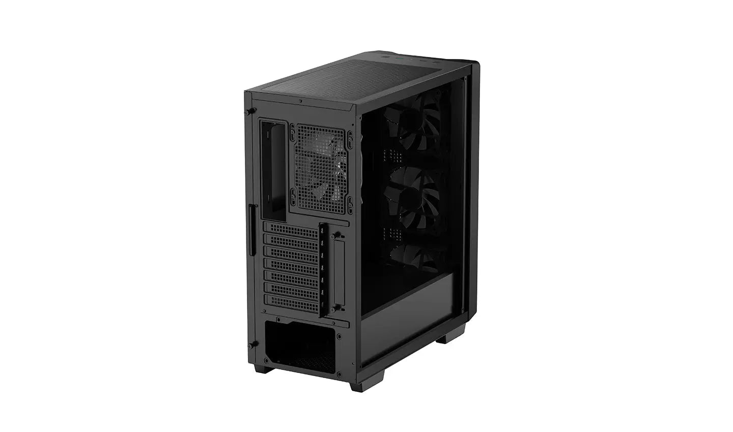 DEEPCOOL MATREXX CC560 Tempered Glass Window ATX Mid Tower Cabinet Four Pre-Installed LED Fans