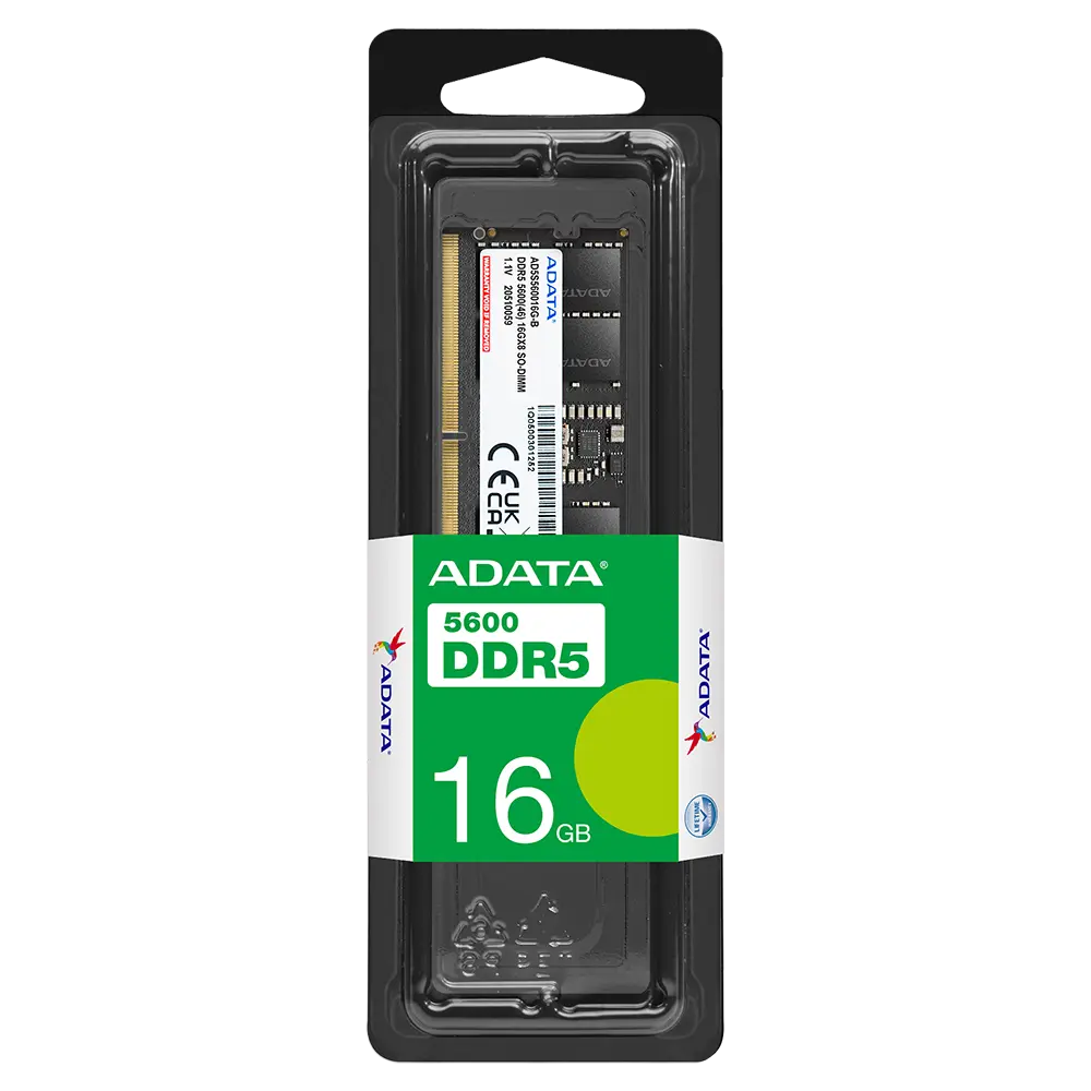 ADATA Premier 16GB DDR5 RAM 5600MHz CL46 U-DIMM ECC Desktop Memory Module