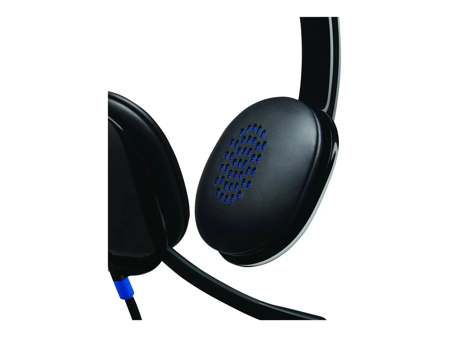 Logitech H540 USB Computer Headset with Noise-Cancelling Mic (Black)