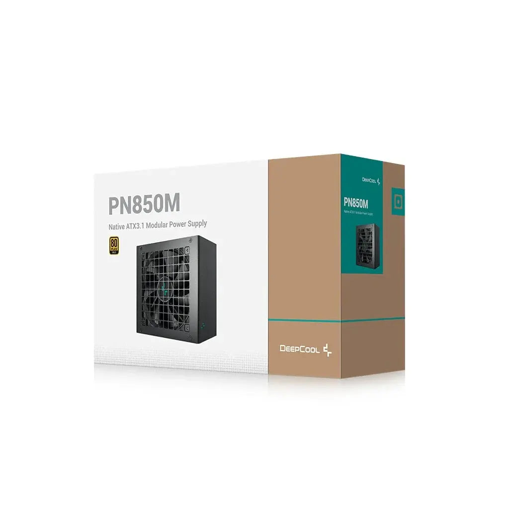 DeepCool PN850M 850W 80 Plus Gold ATX 3.1 Fully Modular Power Supply for Gaming PC