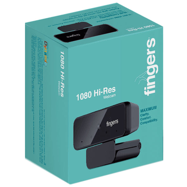 Fingers 1080 Hi-Res Webcam with 1080p