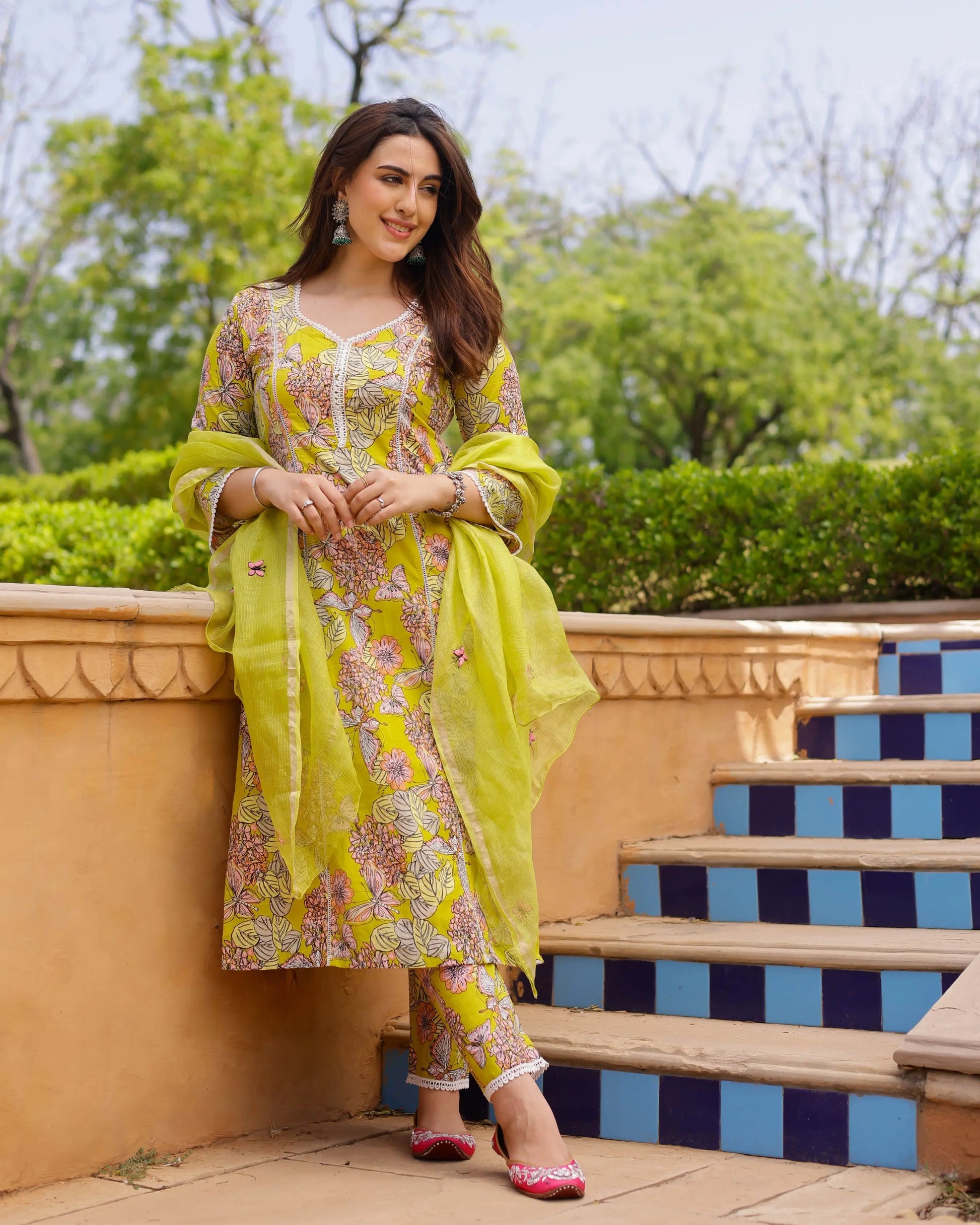 Reva Cotton Suit Set My Store