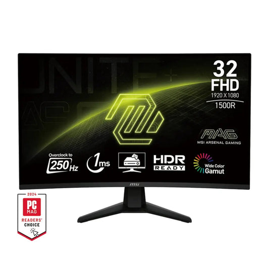 MSI MAG 32C6X 32" FHD 250Hz 1ms VA 1500R Curved Gaming Monitor My Store