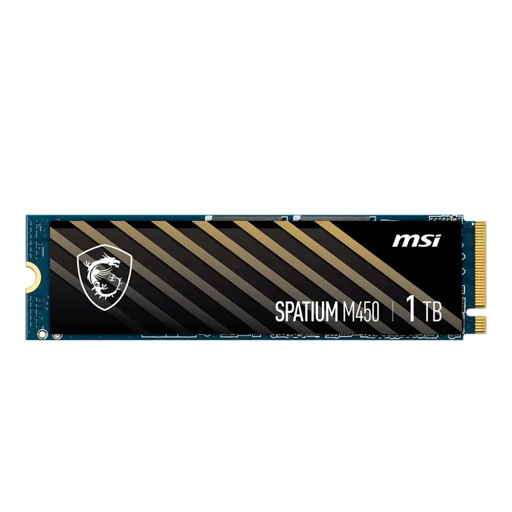 MSI SPATIUM M450 1TB PCIe 4.0 NVMe M.2 Internal SSD My Store