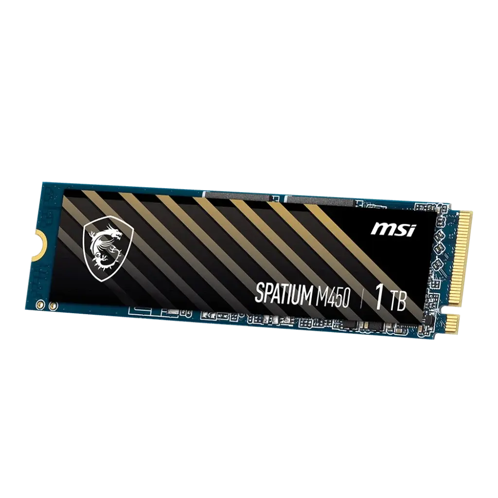 MSI SPATIUM M450 1TB PCIe 4.0 NVMe M.2 Internal SSD My Store