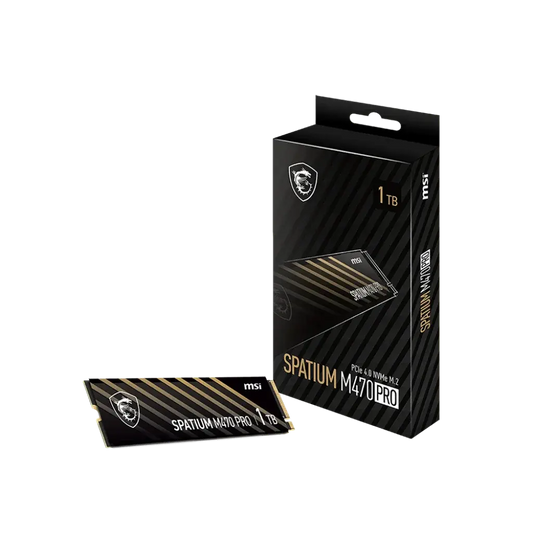 MSI SPATIUM M470 PRO 1TB PCIe 4.0 NVMe M.2 Internal SSD My Store