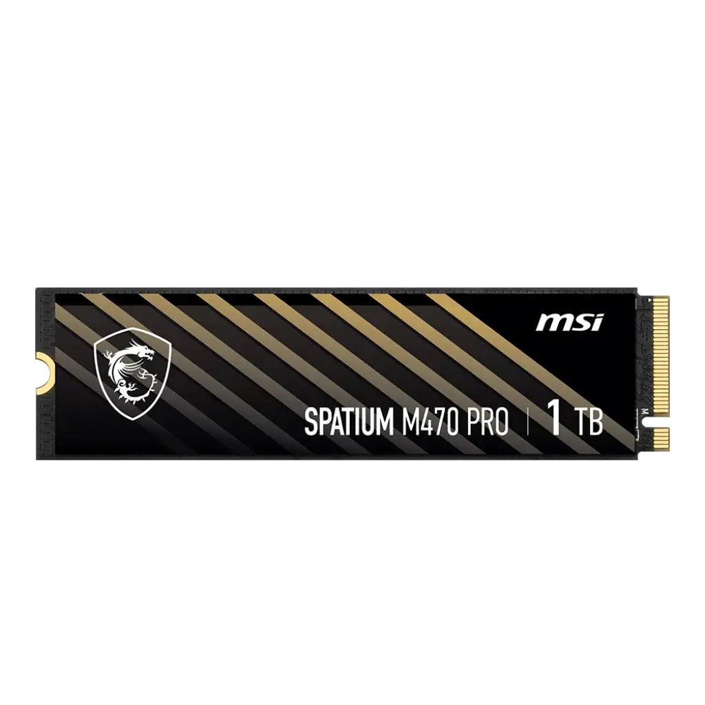 MSI SPATIUM M470 PRO 1TB PCIe 4.0 NVMe M.2 Internal SSD My Store
