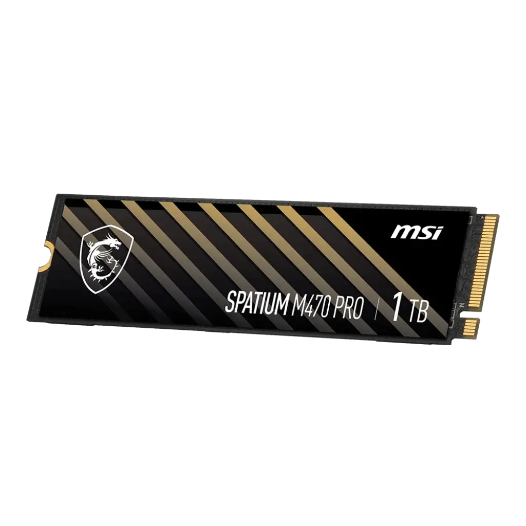 MSI SPATIUM M470 PRO 1TB PCIe 4.0 NVMe M.2 Internal SSD My Store