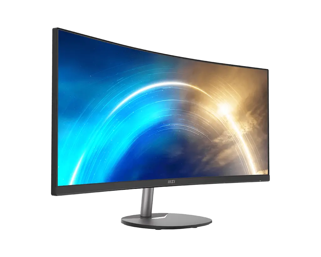 MSI PRO MP341CQ 34" UWQHD 2K 100Hz 1ms Professional Business Curved Monitor My Store