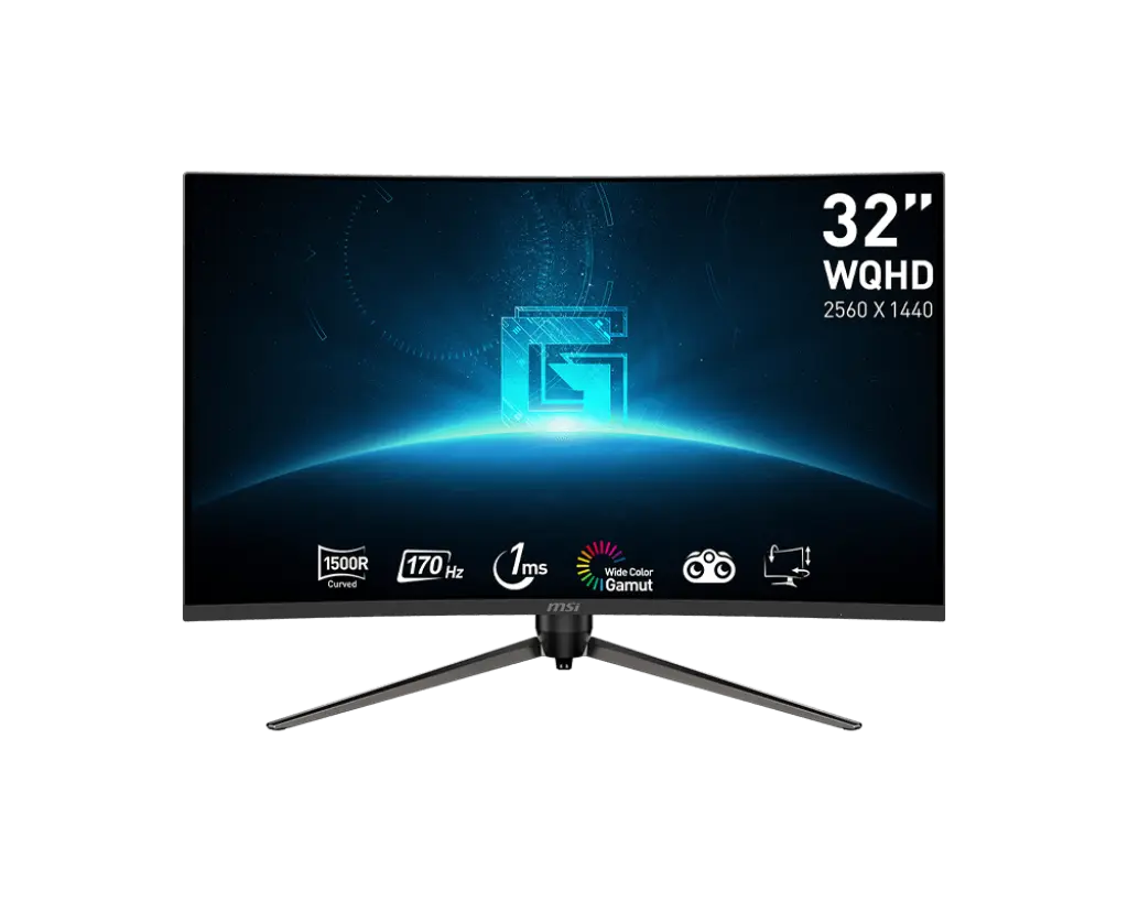 MSI G32CQ5P 31.5 Inch 170hz Refresh rate FHD VA Panel WQHD Curved Gaming Monitor My Store