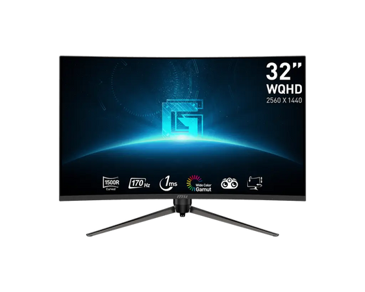 MSI G32CQ5P 31.5 Inch 170hz Refresh rate FHD VA Panel WQHD Curved Gaming Monitor My Store