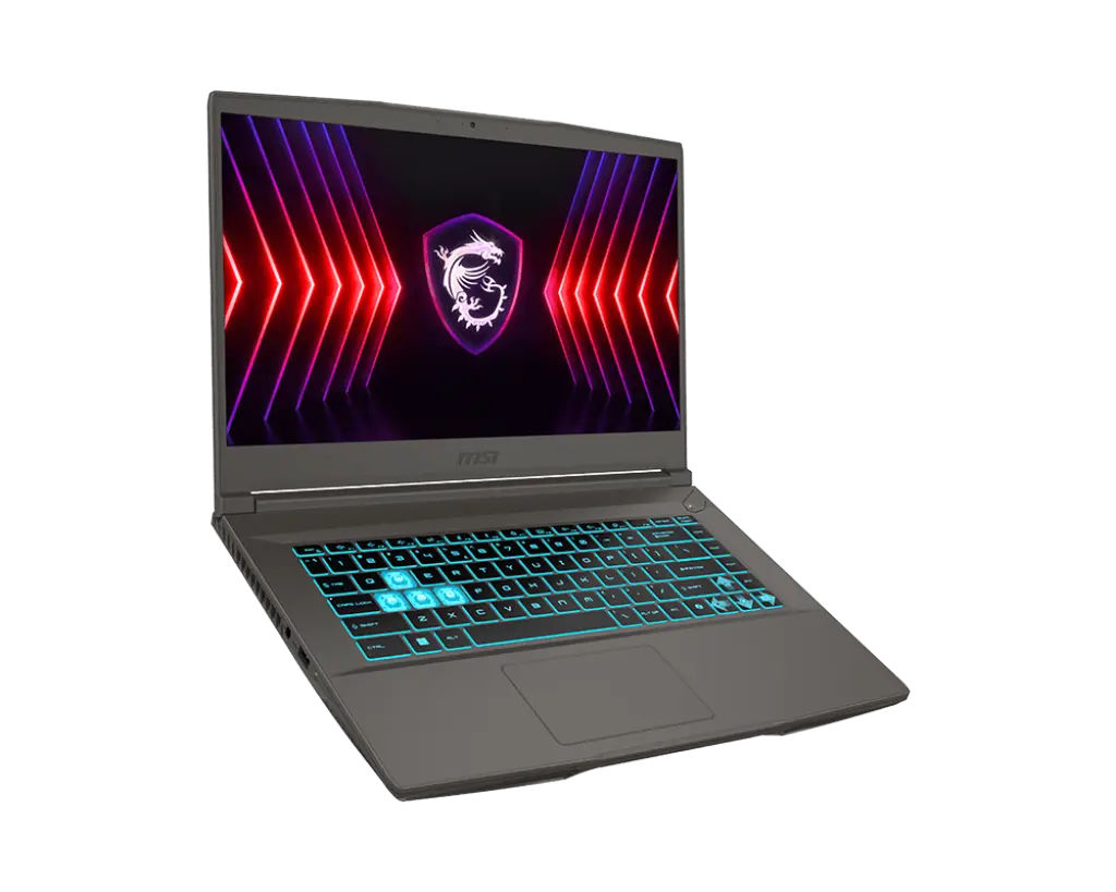 MSI Thin Gaming Laptop 15 B12UCX-2243IN 12th Gen Intel Core i5 Processor/8GB RAM/512GB SSD/Win11/Microsoft Office Home & Student 2021/NVIDIA® GeForce RTX™ 2050 4GB Graphic Card/Screen Inch 15.6/Cosmos Gray