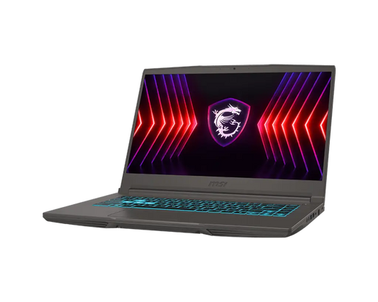 MSI Thin Gaming Laptop 15 B12UCX-2243IN 12th Gen Intel Core i5 Processor/8GB RAM/512GB SSD/Win11/Microsoft Office Home & Student 2021/NVIDIA® GeForce RTX™ 2050 4GB Graphic Card/Screen Inch 15.6/Cosmos Gray