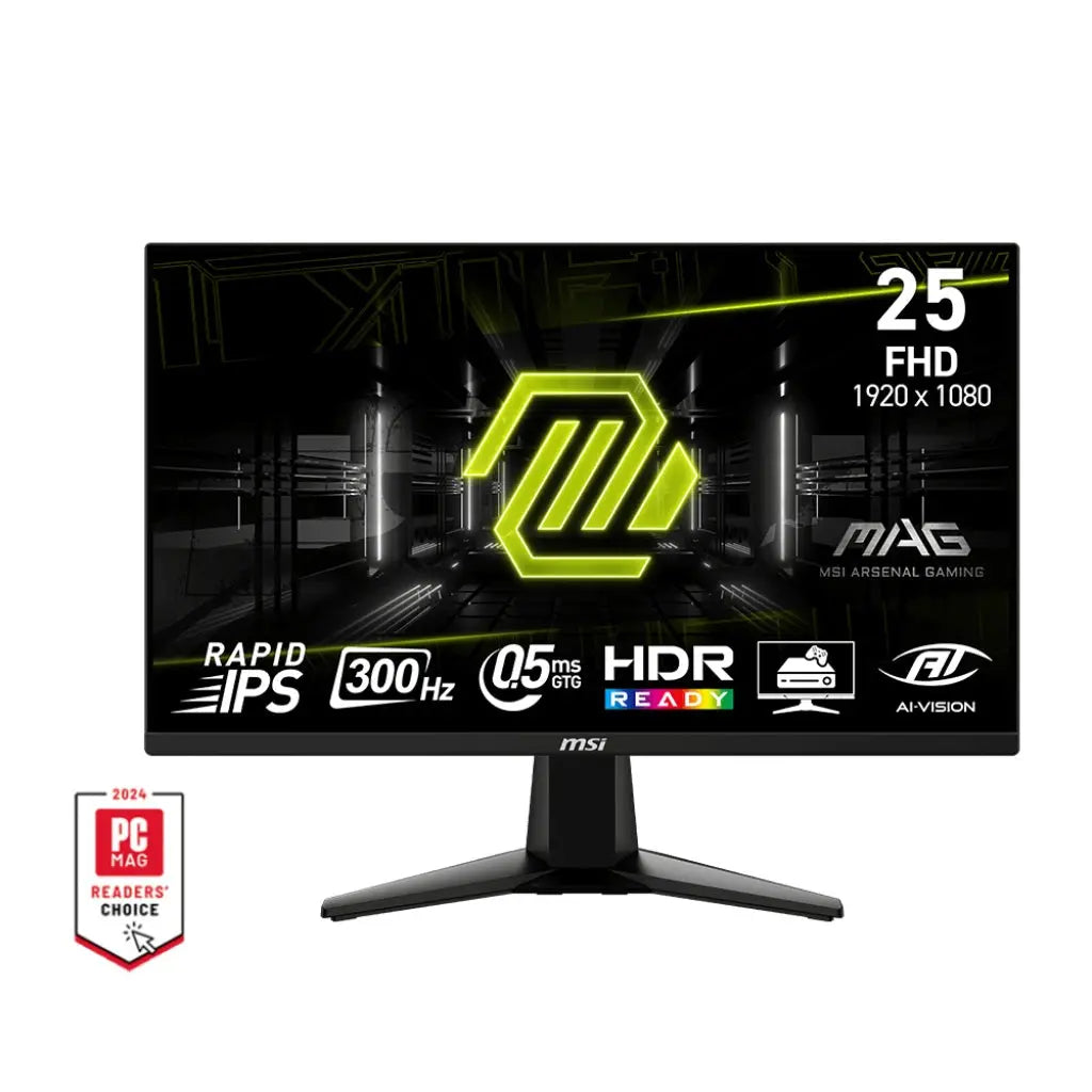 MSI MAG 255XF 25" FHD 300Hz 0.5ms Rapid IPS AMD FreeSync Gaming Monitor My Store
