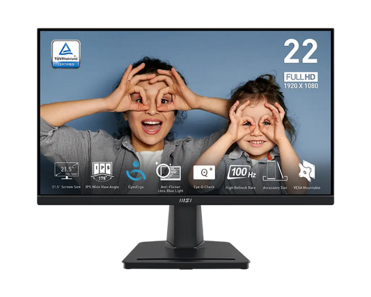 MSI PRO MP225 21.5" Full-HD IPS 1080p 100Hz 1ms Monitor My Store