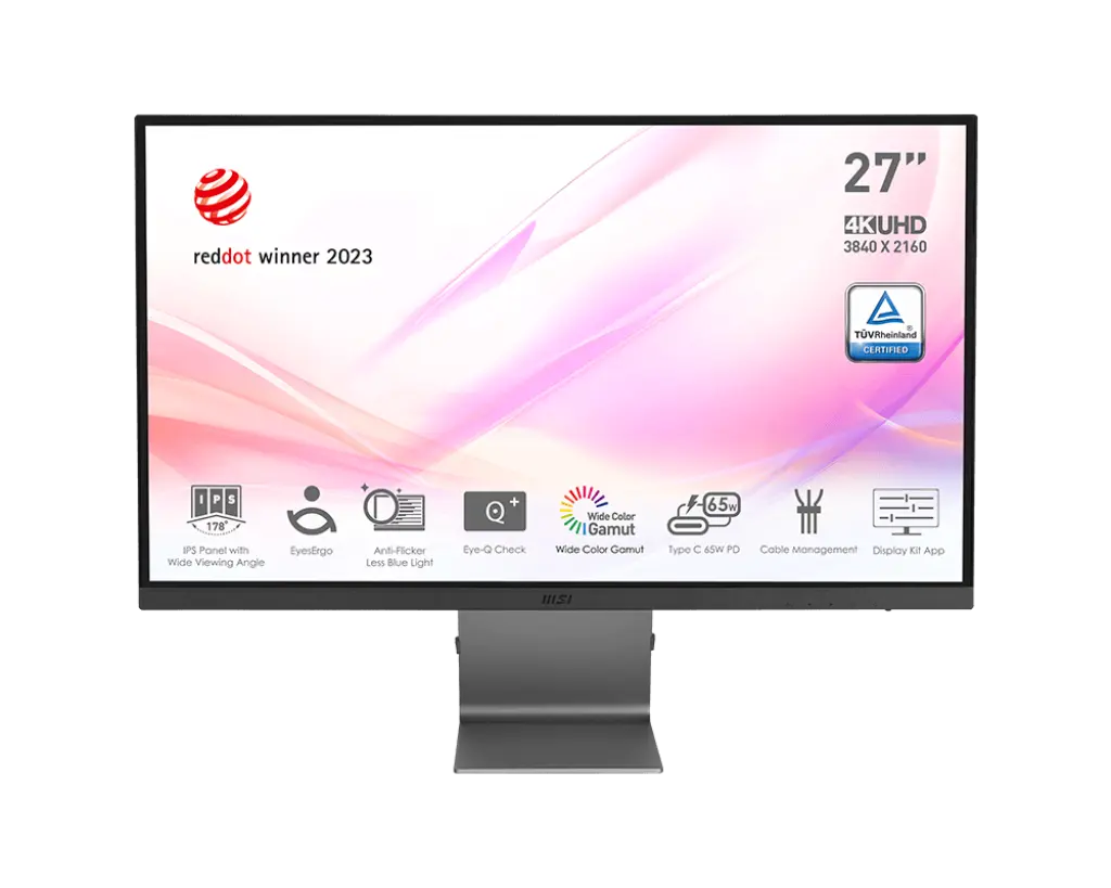 MSI Modern MD271UL 27" 4K UHD 4ms 60Hz IPS Professional Monitor My Store