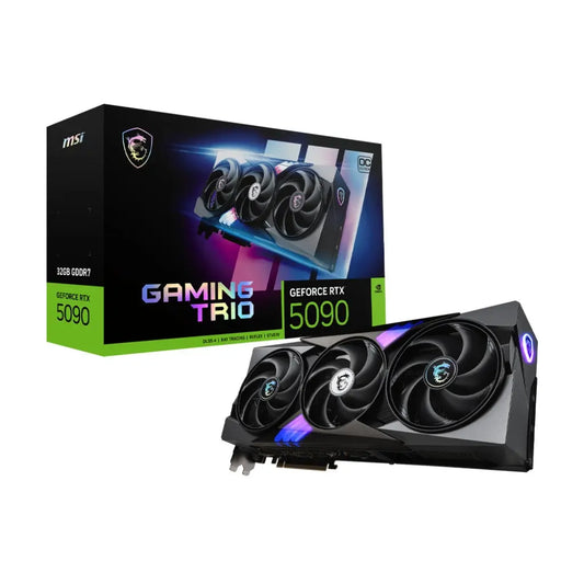 MSI GeForce RTX 5090 32G GAMING TRIO OC 32GB DDR7 Graphics Card