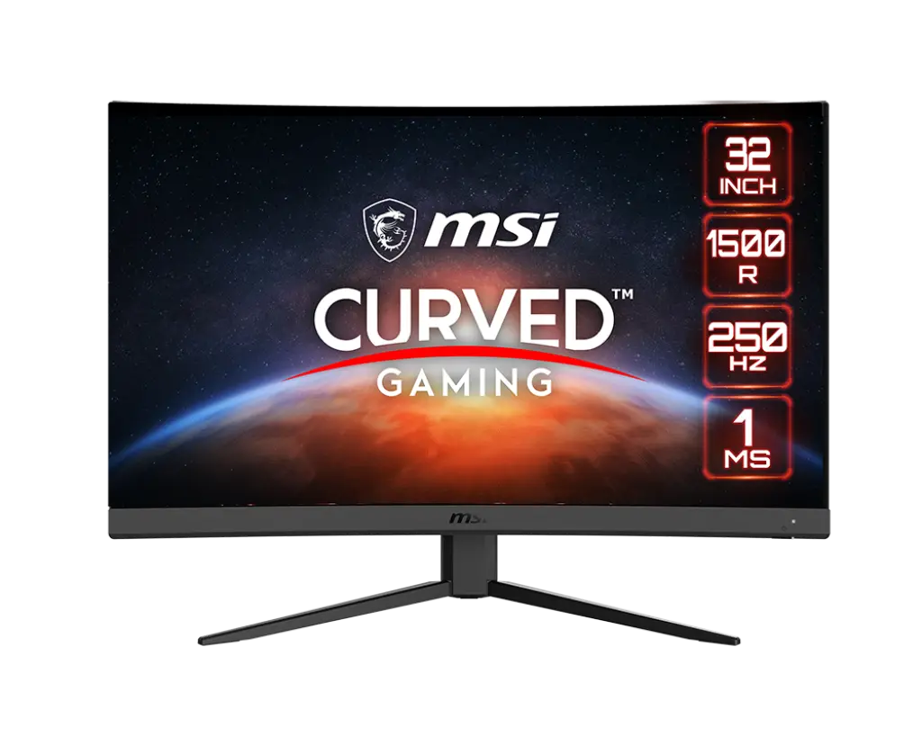 MSI G32C4X 32" FHD 250Hz 1ms VA AMD Freesync Curved Gaming Monitor My Store