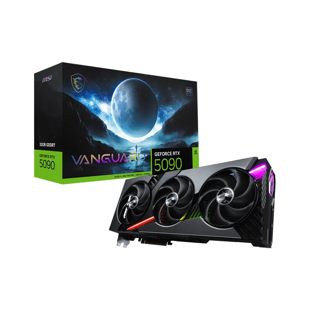 MSI GeForce RTX 5090 32G VANGUARD SOC GDDR7 Graphics Card