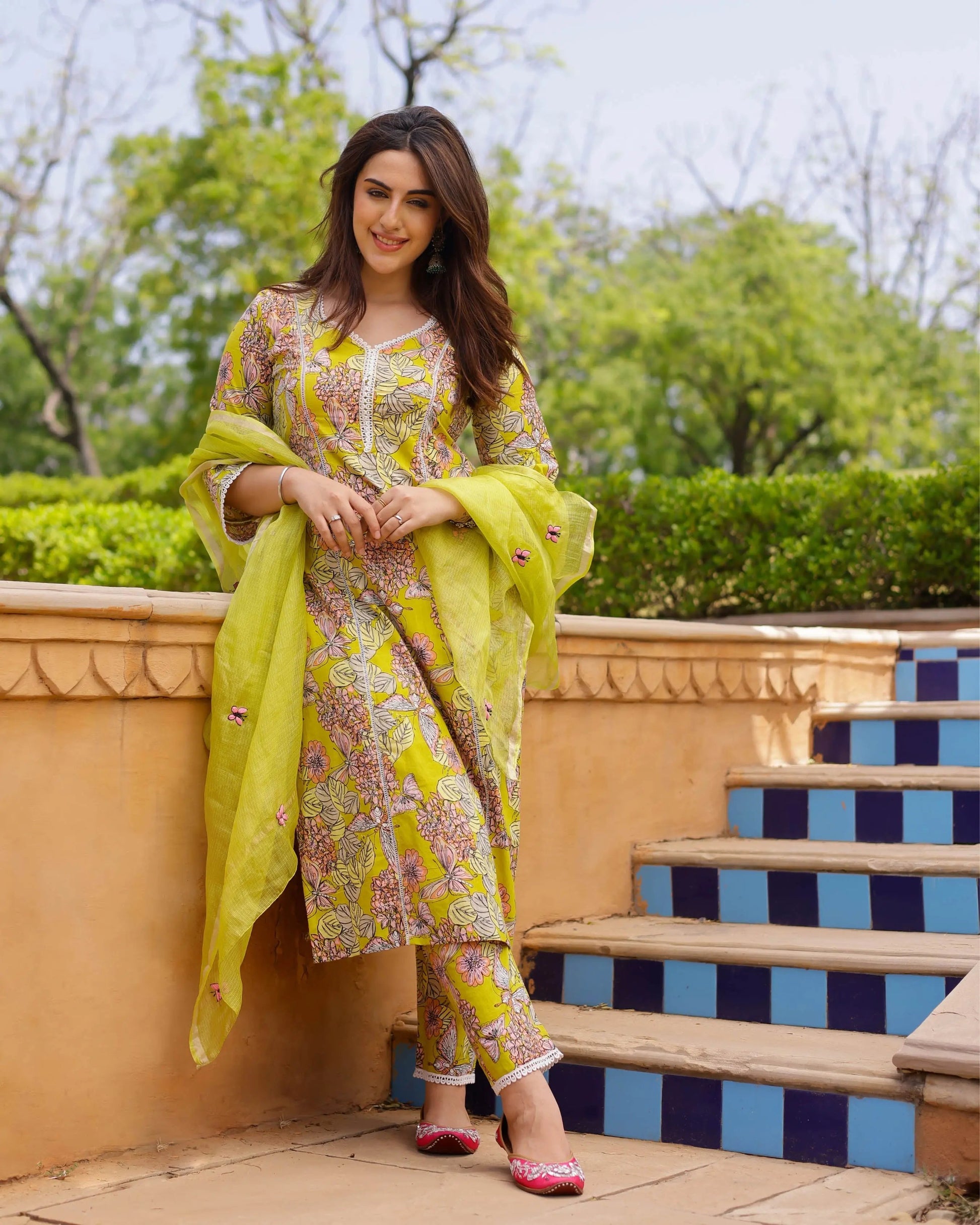 Reva Cotton Suit Set My Store